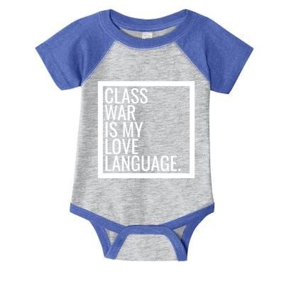 Leftist Dsa Class War Marxist Radical Democratic Socialist Great Gift Infant Baby Jersey Bodysuit