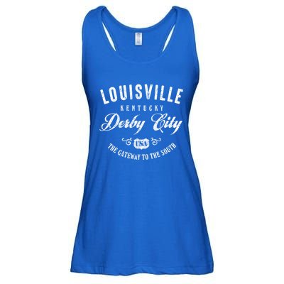 Louisville Derby City Kentucky Gift Ladies Essential Flowy Tank