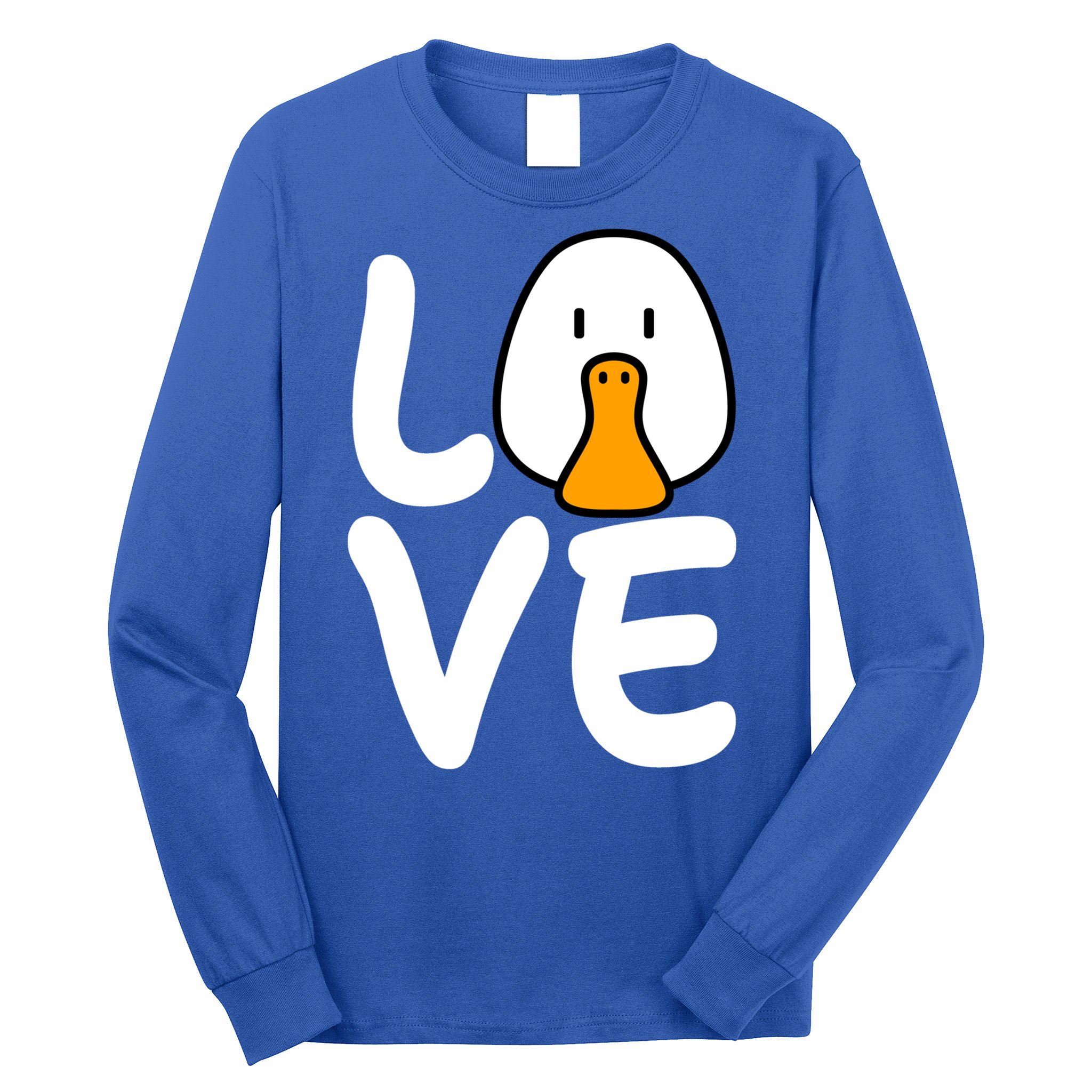 Love Ducks Cool Gift Goose Lover Cool Gift Cool Duck Gift Long Sleeve Shirt