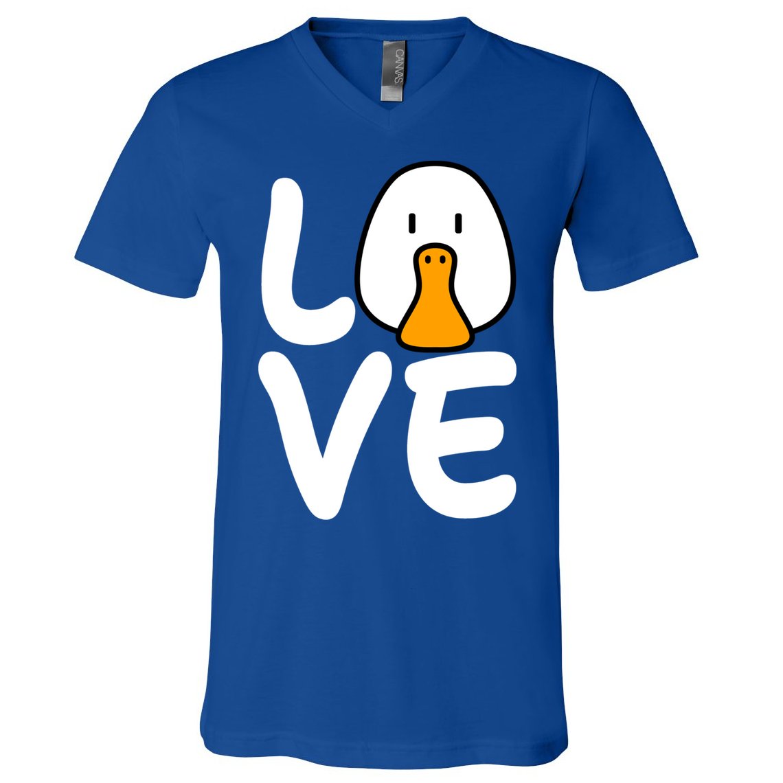 Love Ducks Cool Gift Goose Lover Cool Gift Cool Duck Gift V-Neck T-Shirt
