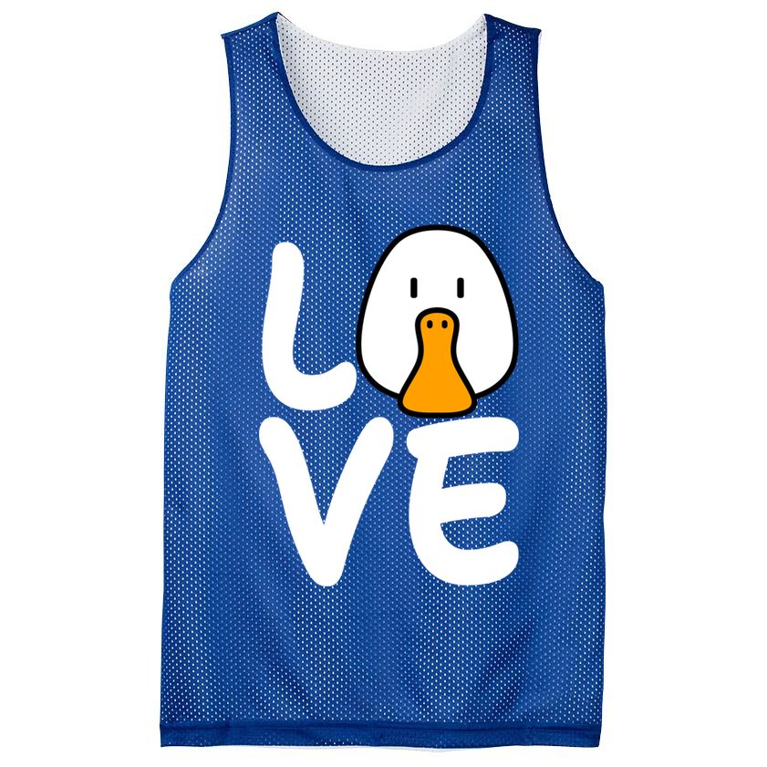 Love Ducks Cool Gift Goose Lover Cool Gift Cool Duck Gift Mesh Reversible Basketball Jersey Tank