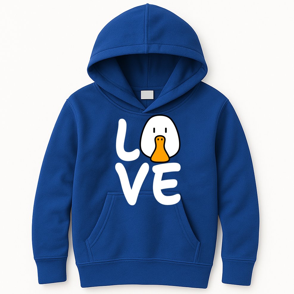 Love Ducks Cool Gift Goose Lover Cool Gift Cool Duck Gift Kids Hoodie