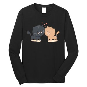 Lovers Design cute Cat Clothes Wo Cat Anime lover Long Sleeve Shirt