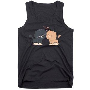 Lovers Design cute Cat Clothes Wo Cat Anime lover Tank Top