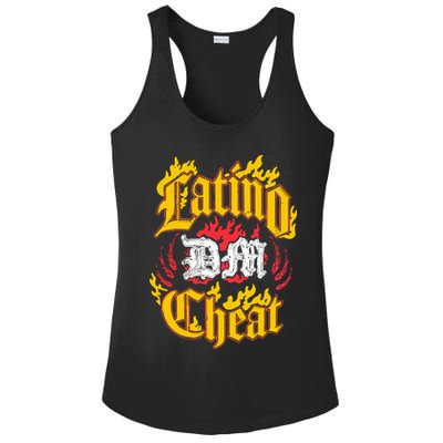 Latino Dan Cheat Ladies PosiCharge Competitor Racerback Tank
