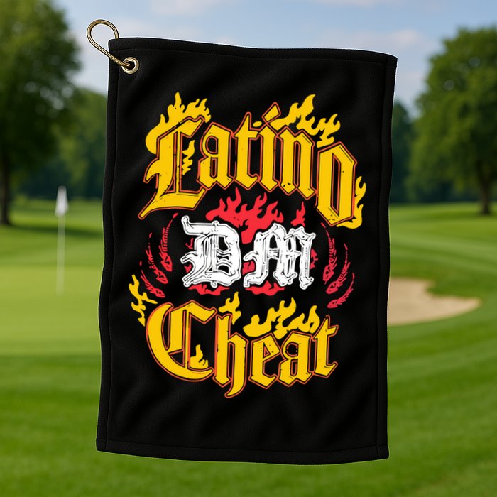Latino Dan Cheat Golf Towel