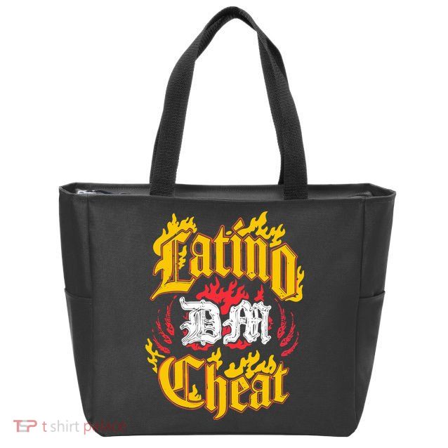 Latino Dan Cheat Zip Tote Bag