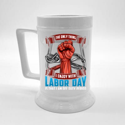 Labor Day Celebration Of Workers American Patriot Gift Beer Stein