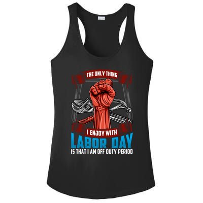 Labor Day Celebration Of Workers American Patriot Gift Ladies PosiCharge Competitor Racerback Tank