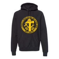 Labor Day Celebration Emblem Premium Hoodie