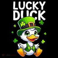 Lucky Duck Cute Duck St. PatrickS Day Matching Full-Length Apron With Pockets