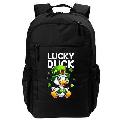 Lucky Duck Cute Duck St. PatrickS Day Matching Daily Commute Backpack