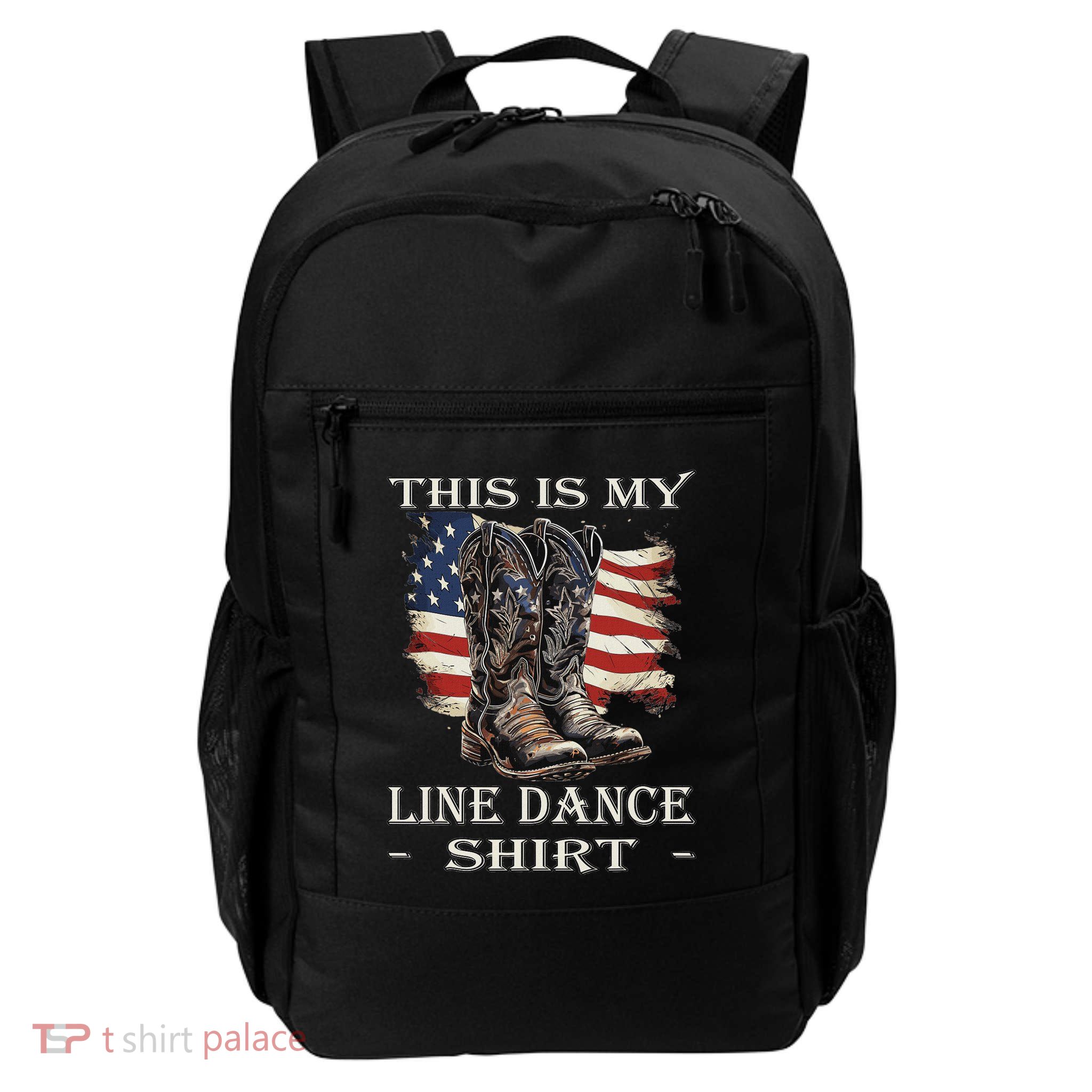 Line Dance Country Music Line Dancing Daily Commute Backpack