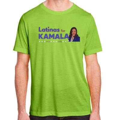 Latinas Democratas Con Harris Latinas For Kamala 2024 Adult ChromaSoft Performance T-Shirt