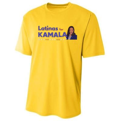 Latinas Democratas Con Harris Latinas For Kamala 2024 Performance Sprint T-Shirt