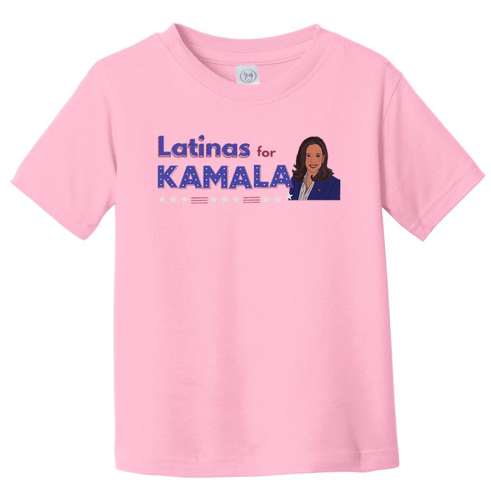 Latinas Democratas Con Harris Latinas For Kamala 2024 Toddler T-Shirt