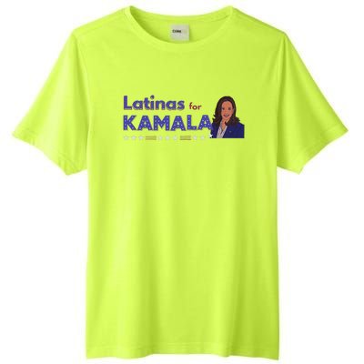 Latinas Democratas Con Harris Latinas For Kamala 2024 Tall Fusion ChromaSoft Performance T-Shirt