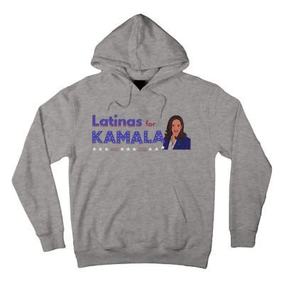 Latinas Democratas Con Harris Latinas For Kamala 2024 Tall Hoodie