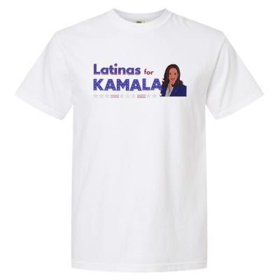 Latinas Democratas Con Harris Latinas For Kamala 2024 Garment-Dyed Heavyweight T-Shirt