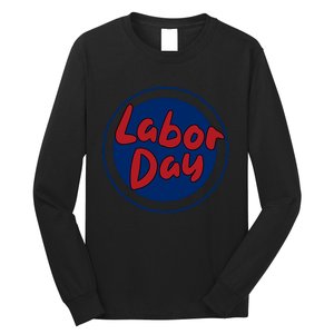 Labor Day Celebration Artwork Long Sleeve Shirt