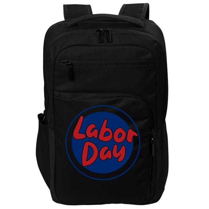 Labor Day Celebration Artwork Impact Tech Backpack