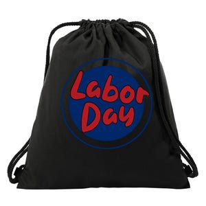 Labor Day Celebration Artwork Drawstring Bag