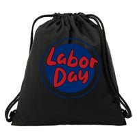 Labor Day Celebration Artwork Drawstring Bag