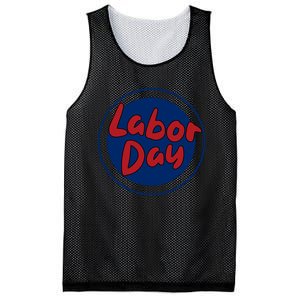 Labor Day Celebration Artwork Mesh Reversible Basketball Jersey Tank