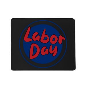 Labor Day Celebration Artwork Mousepad