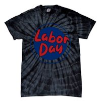 Labor Day Celebration Artwork Tie-Dye T-Shirt