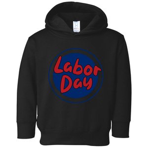 Labor Day Celebration Artwork Toddler Hoodie