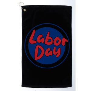 Labor Day Celebration Artwork Platinum Collection Golf Towel