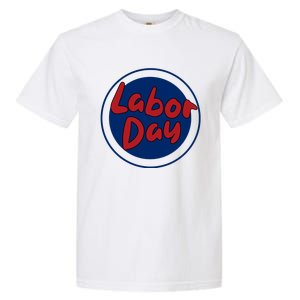 Labor Day Celebration Artwork Garment-Dyed Heavyweight T-Shirt