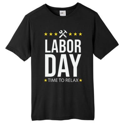 Labor Day Celebration Graphic Tall Fusion ChromaSoft Performance T-Shirt