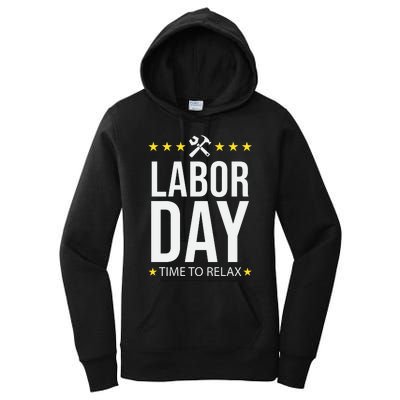 Labor Day Celebration Graphic Women's Pullover Hoodie