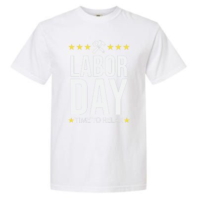 Labor Day Celebration Graphic Garment-Dyed Heavyweight T-Shirt