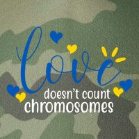 Love Doesnt Count Chromosome Down Syndrome Legacy Tie Dye Trucker Hat