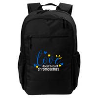 Love Doesnt Count Chromosome Down Syndrome Backpack