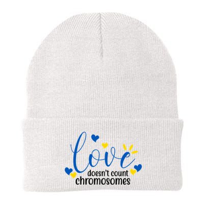 Love Doesnt Count Chromosome Down Syndrome Beanie