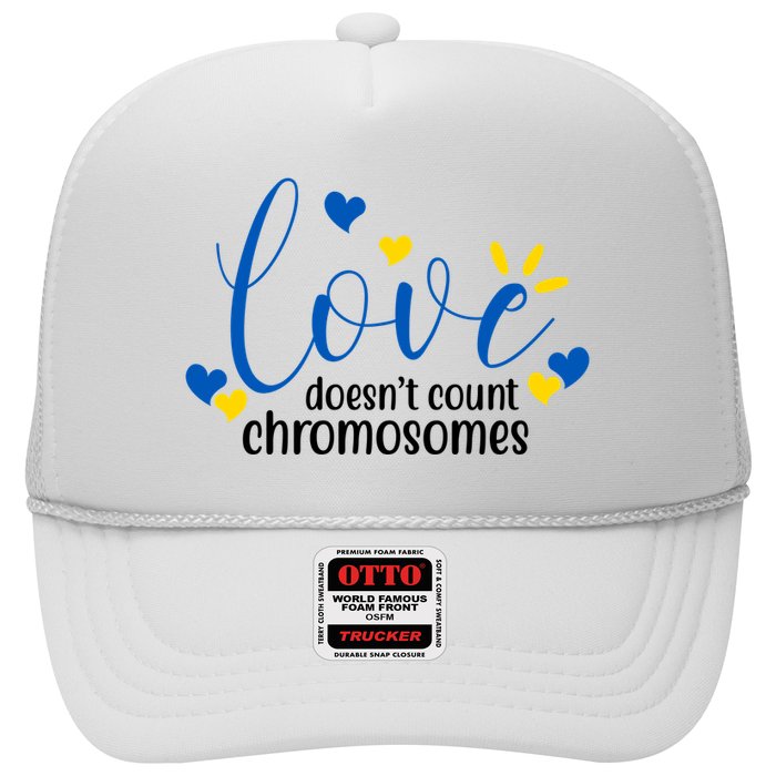 Love Doesnt Count Chromosome Down Syndrome Hat