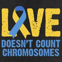 Love Doesn't Count Chromosomes Down Syndrome Cool Comfort Performance Bucket Hat