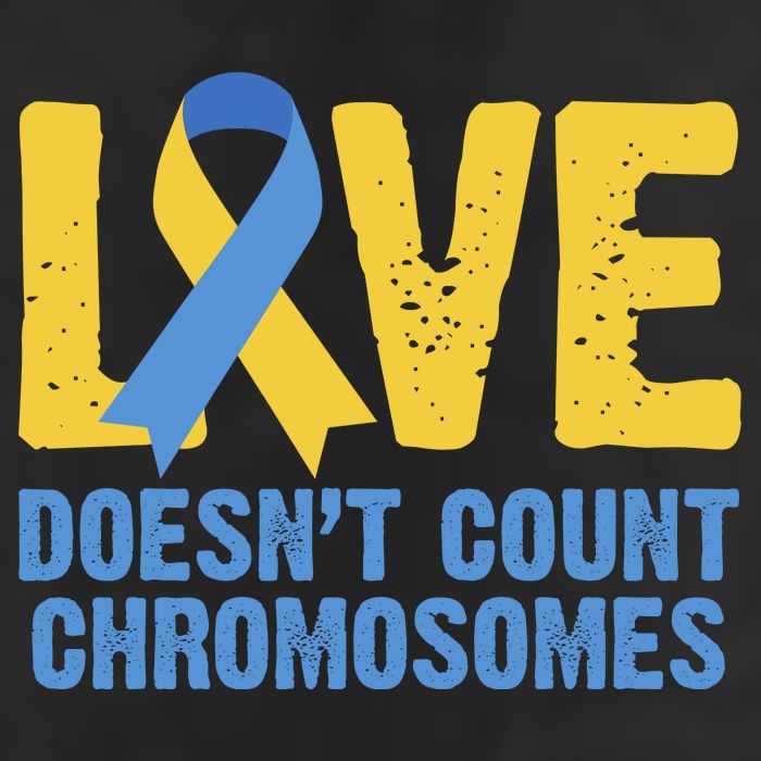 Love Doesn't Count Chromosomes Down Syndrome Cool Comfort Performance Bucket Hat
