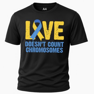 Love Doesn't Count Chromosomes Down Syndrome Performance Shirt