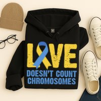Love Doesn't Count Chromosomes Down Syndrome Hoodie