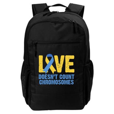 Love Doesn't Count Chromosomes Down Syndrome Backpack