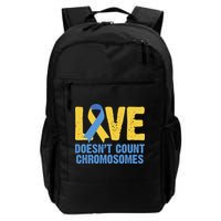 Love Doesn't Count Chromosomes Down Syndrome Backpack