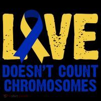 Love Doesn't Count Chromosomes Down Syndrome Mug