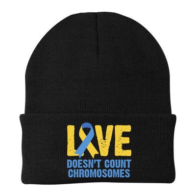 Love Doesn't Count Chromosomes Down Syndrome Beanie