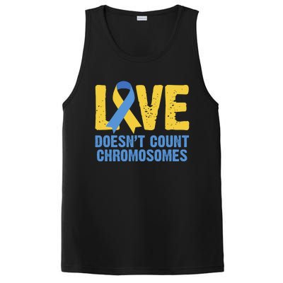 Love Doesn't Count Chromosomes Down Syndrome PosiCharge Competitor Tank