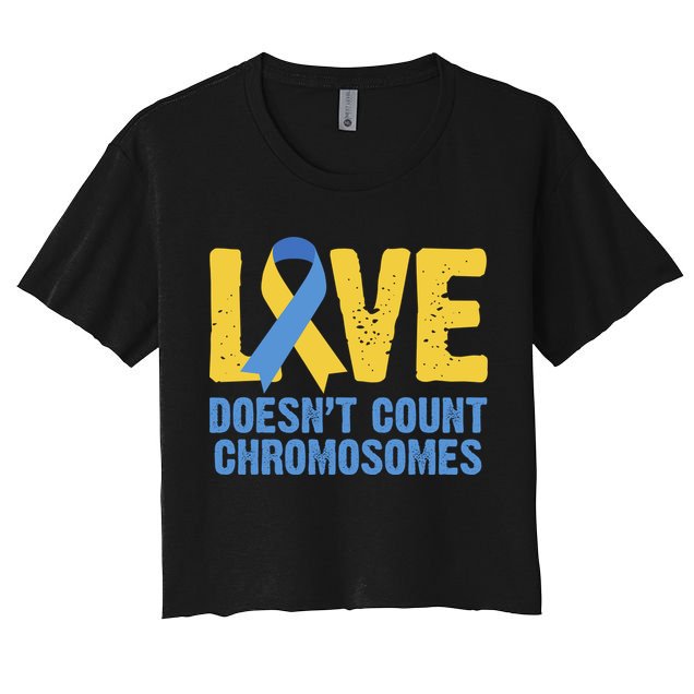 Love Doesn't Count Chromosomes Down Syndrome Crop Top